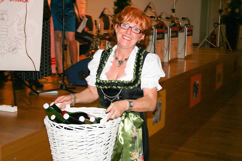 Inge Riedl am Musikvereins Ball 2011
